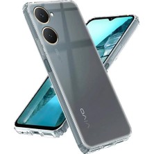 Erdo Ticaret Buğz Vivo Y18 Kılıf Lüx Şeffaf Silikon