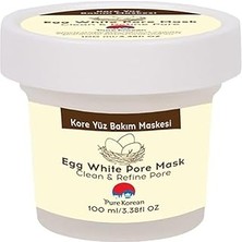 Uravas Store Egg White Çok Kullanımlık Yüz Maskesi