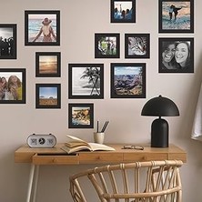 Uravas Store Roommates RMK5340SCS Galeri Çerçeveleri Soy Yapıştır Duvar Çıkartmaları