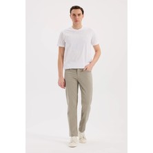 Jakamen Yeşil Slim Fit 5 Cep Spor Pantolon
