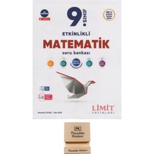 Limit Yayınları Limit 9. Sınıf Matematik Maarif Soru Bankası ve Telefon Standı