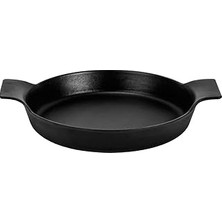 Uravas Store Lava Döküm Mini Yuvarlak, Çap 18, Tava