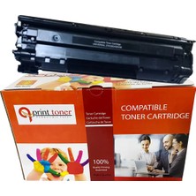 QPRİNT TONER Hp CE278A Muadil Toner Ithal Toner Siyah 2000 Sayfa 278A 78A