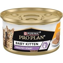 Uravas Store Purina Plan Healthy Start Tavuklu Yavru 85GR Konserve x 24 Adet