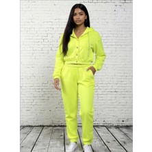 Black Steel Neon Renkli Bayan Eşofman TAKIM-2025-3066