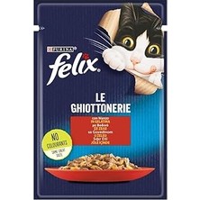 Uravas Store Felix Sığır Etli Yaş Mama (26 x 85 Gr)