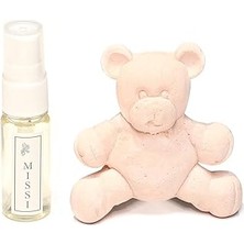 Uravas Store Mi̇ssi̇ Pembe Ayıcık Taşlı Vanilya Sandal Araba/araç Kokusu (20 ml Esans ile Birlikte)