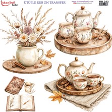 İstanbul Hobi Ütü ile Rub On Transfer Kağıdı 30X30CM RB-253