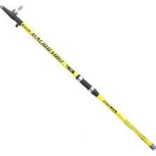 Bauer Malibu 390 cm 100-200 gr Karbon Surf Olta Kamışı Kompozit Karbon Gövde ile Güçlü Performans