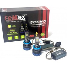 Femex Peugeot 208 2 2019-2023 Uzun Far LED Ampul Cosmo Plus H9