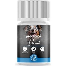 Uravas Store Prochoice Köpekler Için Cilt &amp; Tüy Bakımı Gıda Takviyesi 75 Tablet