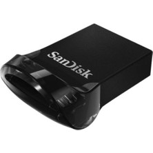 Sandisk Sdcz430-128G-G46 128Gb Ultra Fit Usb 3.1 130Mb-S Mini Siyah Flash Bellek