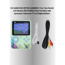 Uslucan Alışveriş 500 Oyun Hafızalı G5 Game Box – Renkli LCD Ekranlı