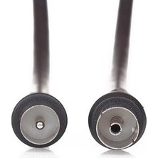  cv602-b 10 metre analog siyah tv uzatma kablosu