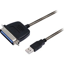 S-Link Swapp Sw-U614 Siyah Usb To Parallel (Cn36M) Kablo