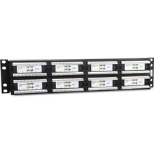 S-Link Sl-P648 48 Port Cat6 Utp Patch Panel