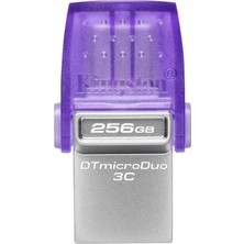  dtduo3cg3-256gb datatraveler microduo 3c 200mb-s dual usb-a + usb-c flash bellek
