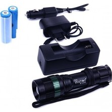 500 Lümen Şarjlı Zoomlu Acil Durum Feneri