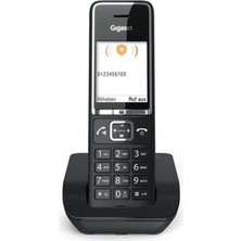  comfort 550 siyah dect telefon