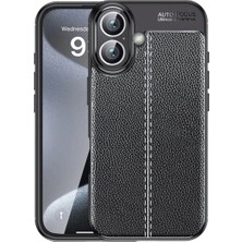 Erdo Ticaret Buğz Iphone 16 Plus Kılıf Auto Focus Kapak - Siyah