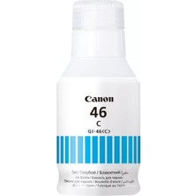Canon Gi-46C Cyan Mavi Şişe Mürekkep Gx6040-Gx7040