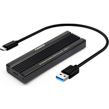 Frisby Fhc-M2305 Type-C Usb 3.1 - M.2 Pcie Nvme Ssd Alüminyum Disk Kutusu