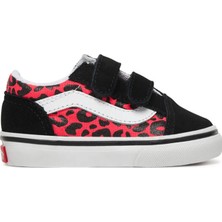 Vans Siyah - Pembe Bebek Yürüyüş Ayakkabısı VN000CRWFOC1-OLD Skool V