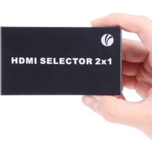  dd174 4-1 port manuel 350mhz metal vga switch (1 pc 4 monitör)