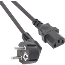  0.5mm2 1.8 metre power bilgisayar kasası elektrik kablosu ce021-1.8