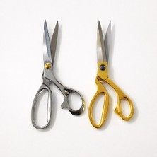 Albertos Altın ve Gümüş Terzi Makası Seti 24.20 cm Profesyonel Kesim