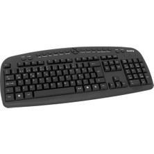 Frisby Q -Türkçe Kablolu Multimedia Klavye (Waterprof Özelliği) Fk-142Qu