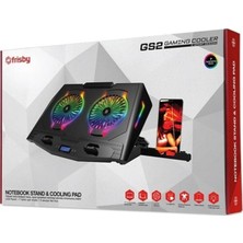 Frisby Rgb Gs2 Notebook Soğutucu Stand (2 X 140Mm Fan) Fnc-5250St