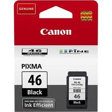 Canon PG-46 Black Siyah Mürekkep Kartuş E404-414-474 E3140
