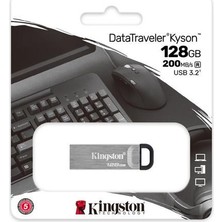 Kingston 128Gb Usb3.2 Gen 1 Datatraveler Kyson Flash Bellek DTKN-12