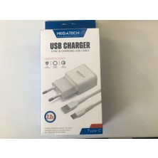 Megatech Cc-03 3.4A Micro Usb Kablo + Ev Şarj Adaptörü Hızlı Şarj