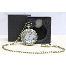 Asiltech Özel Kutulu Antik Köstekli Saat Model 3