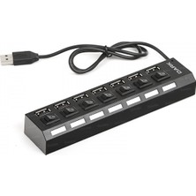 Dark 7 Port Anahtarlı Usb2.0 Hub