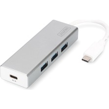 Digitus Usb 3.0 Hub Çoklayıcı 3Xusb 3.0Port 1Xusb Da-70242