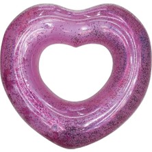 Esranın Dünyası Kalp Desenli Simit 65 cm - 1909017 - Pembe (Lisinya)