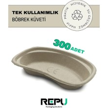 Böbrek Küveti 300' Lü Su Geçirmez Tek Kullanımlık Viyol