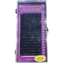 Nagaraku Ipek Kirpik 13MM 0.07C 7706