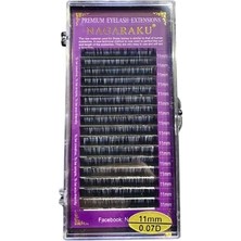 Nagaraku Ipek Kirpik 11MM 0.07D 7942