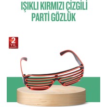 SHC4200 Renkli Işıklı Gözlük Eğlenceli Gece Aksesuarı