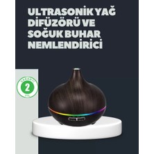 SHC4200 550ML Ultrasonik Hava Nemlendirici Aromaterapi Difüzörü