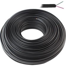  ln-tel33 100 metre siyah telefon kablosu