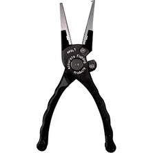 Accurate Piranha Extra Lite Plier Split Tip 7" Blk