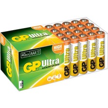  r03 aaa boy ultra alkalin ınce kalem pil (40 lı paket) gp24aut-2b40