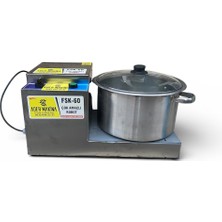 Ader FSK-60 11 LT 30 CM Tarhana Yapma Pul Biber Öğütme Yaş ve Ya Kuru Sebze Çekme Makinesi