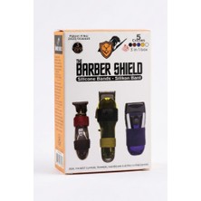 The Barber Shield Silikon Makine Kaydırmazı Farklı Ebat & Renklerde 3'lü Paket