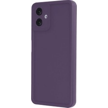 Erdo Ticaret Buğz Samsung Galaxy A06 Kılıf Viera Silikon - Mürdüm